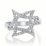Federman’s Star Legacy Ring - 18k white full diamond
